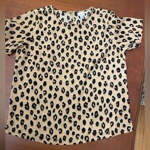 Animal print top (a new day)